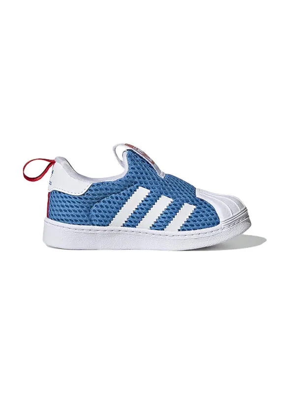 Кроссовки оригиналы суперзвезда 360 Adidas — изображение 3 из 4, синий/белый