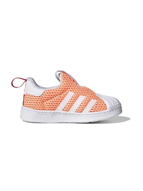Кроссовки оригиналы суперзвезда 360 Adidas — изображение 3 из 4, оранжевый/белый