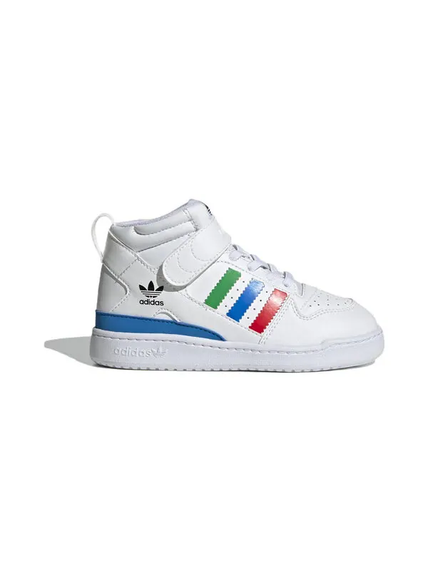 Кроссовки оригиналы форум mid 360 x disney Adidas — изображение 2 из 4, белый/синий
