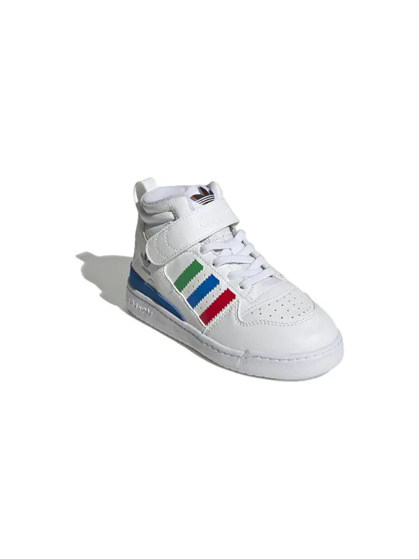 Кроссовки оригиналы форум mid 360 x disney Adidas — изображение 3 из 4, белый/синий