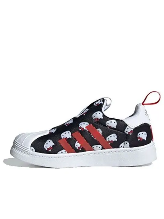 Кроссовки hello kitty x superstar 360 j Adidas — изображение 1 из 4, черный