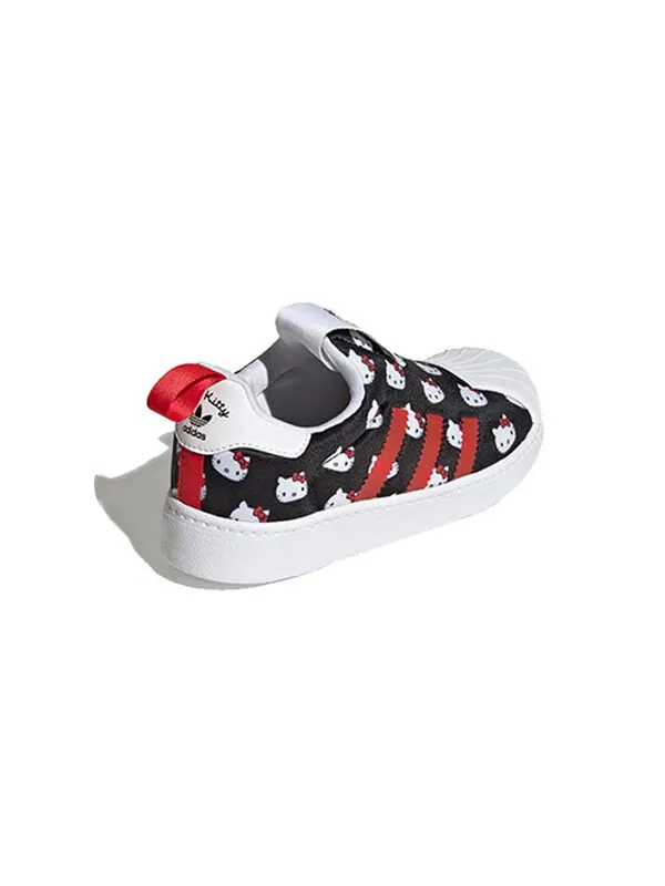 Кроссовки hello kitty x superstar 360 j Adidas — изображение 4 из 4, черный