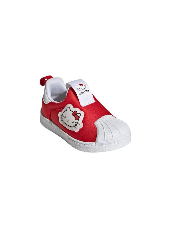 Кроссовки hello kitty x superstar 360 i Adidas — изображение 3 из 4, красный/белый