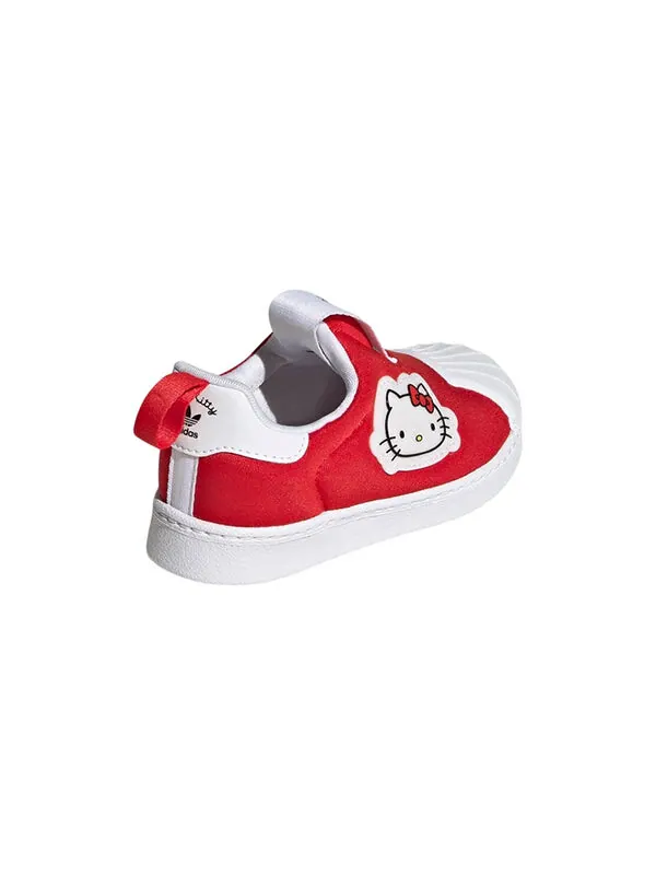 Кроссовки hello kitty x superstar 360 i Adidas — изображение 4 из 4, красный/белый