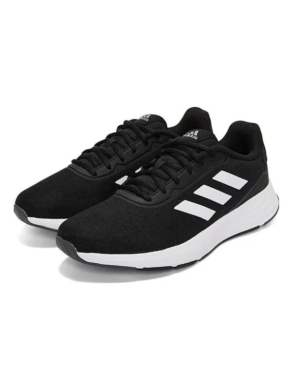 Кроссовки start your run 'black white' Adidas — изображение 3 из 4, черный/белый