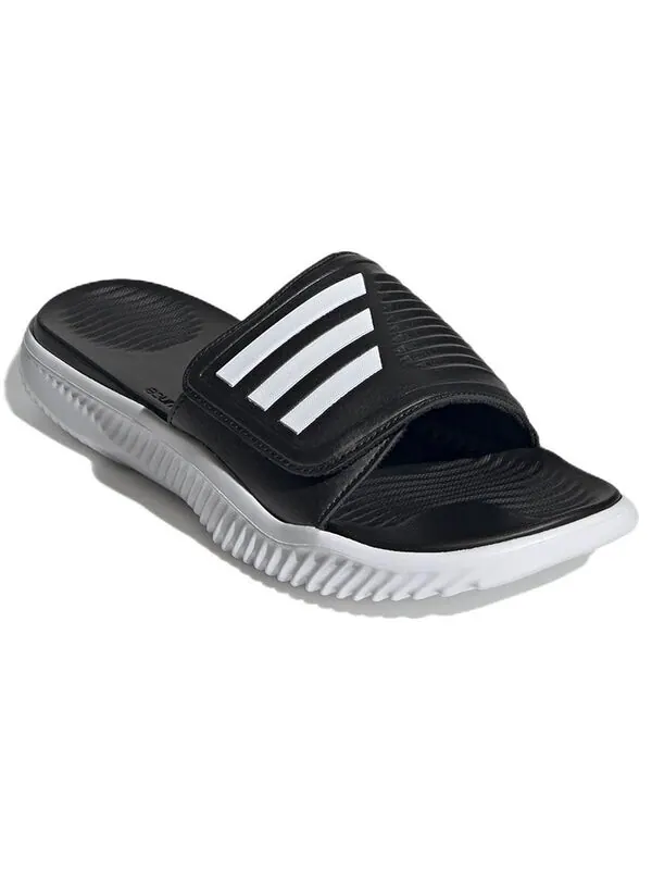 Кроссовки alphabounce slide 'black white' Adidas — изображение 3 из 4, черный/белый