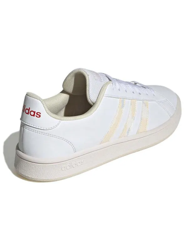 Кроссовки гранд корт база Adidas — изображение 4 из 4, белый/бежевый
