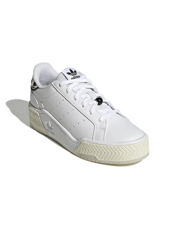 Кроссовки оригинальные Court Tourino Bold Shoes Adidas — изображение 3 из 4, белый/белый/черный