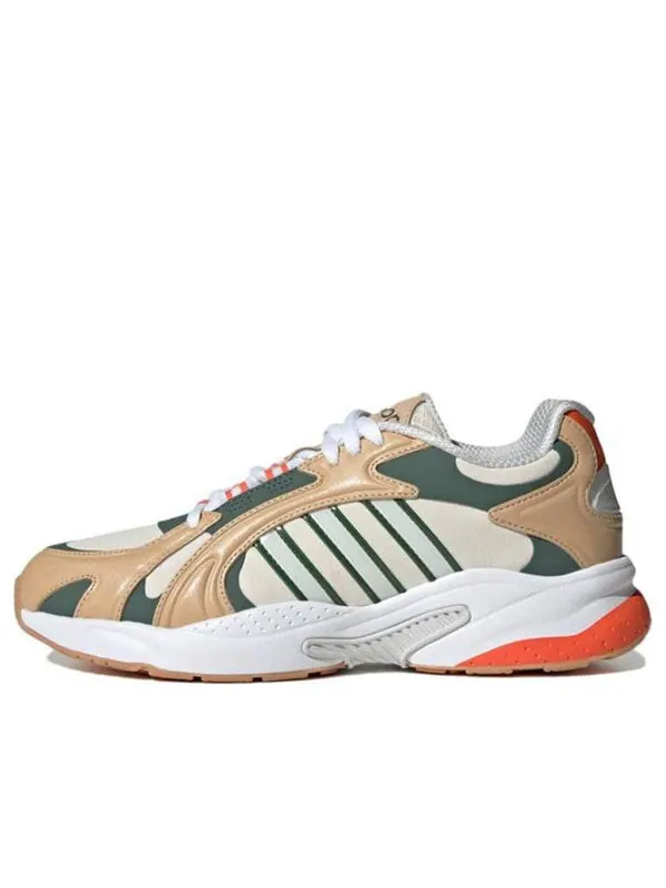 Кроссовки Adidas Crazychaos Shadow 2.0 Premium Running Shoes 'Wonder White' — изображение 1 из 4, белый/белый/оранжевый