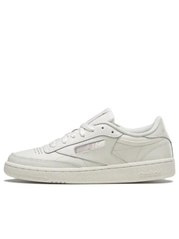 Кроссовки club c 85 vintage shoes 'white infused lilac' Reebok — изображение 1 из 4, белый