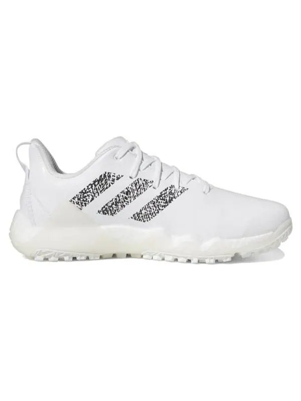 Кроссовки Adidas Codechaos 22 BOOST Golf Shoes 'Cloud White Core Black' — изображение 2 из 4, белый/черный/белый