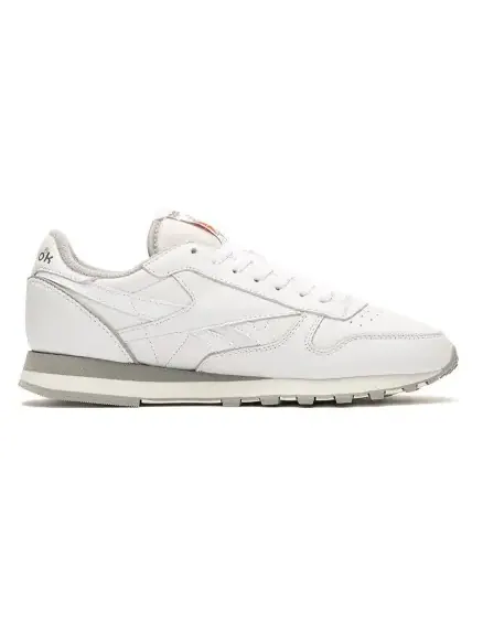 Кроссовки classic leather 2023 vintage '40th anniversary - white' Reebok — изображение 2 из 4, белый//серый