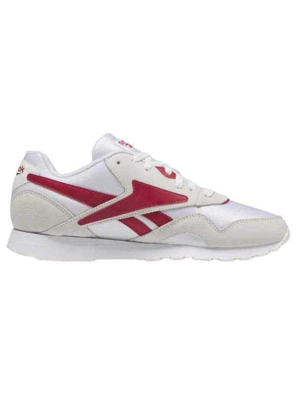 Кроссовки classic nylon plus 1994 'flash red 2023' Reebok — изображение 3 из 4, белый/серый/красный