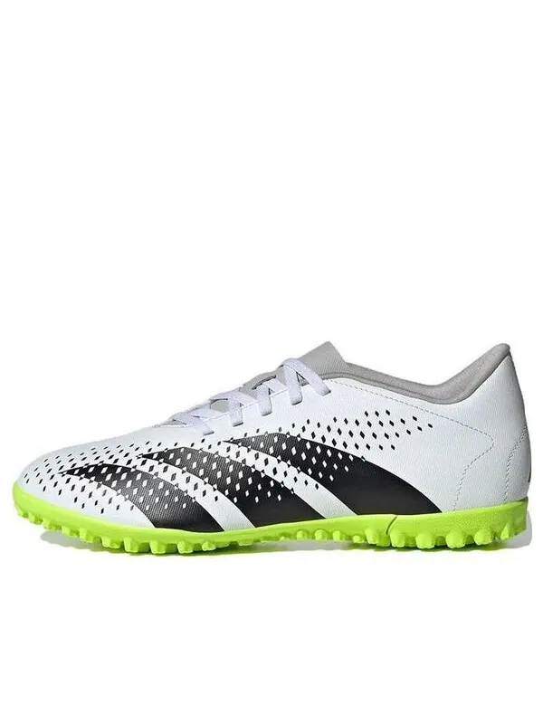 Кроссовки хищник точность.4 тс Adidas — изображение 1 из 4, белый черный зеленый