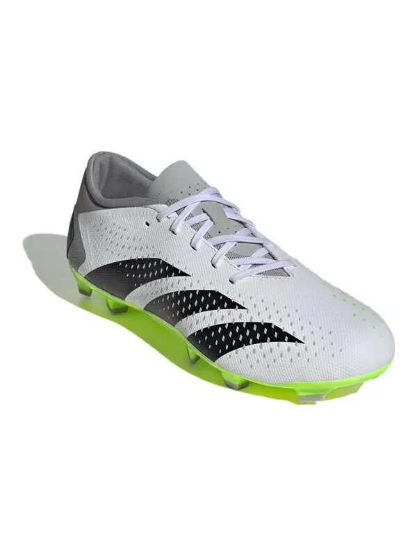 Кроссовки Predator Accuracy.3 Low FG Adidas — изображение 3 из 4, белый/черный