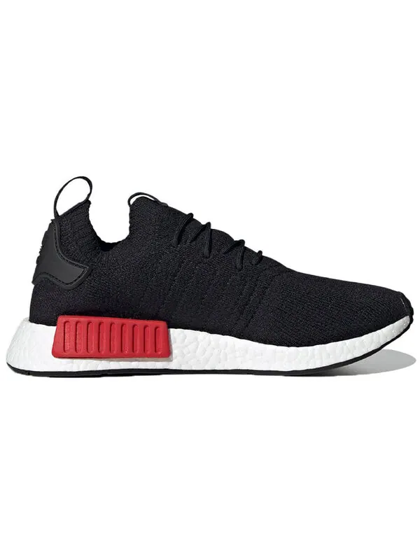 Кроссовки оригинальные nmd_r1 primeknit og красные Adidas — изображение 2 из 4, черный