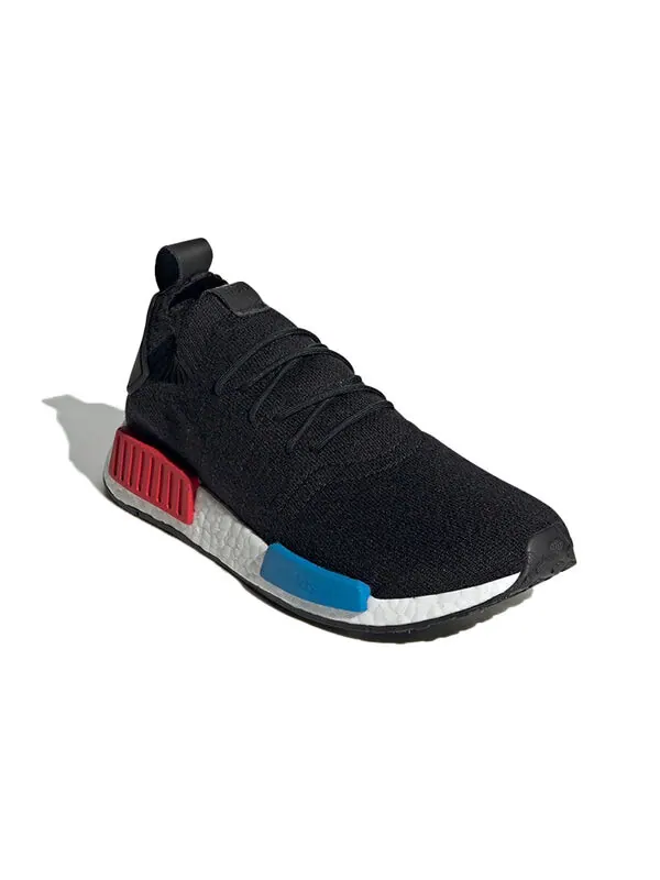 Кроссовки оригинальные nmd_r1 primeknit og красные Adidas — изображение 3 из 4, черный