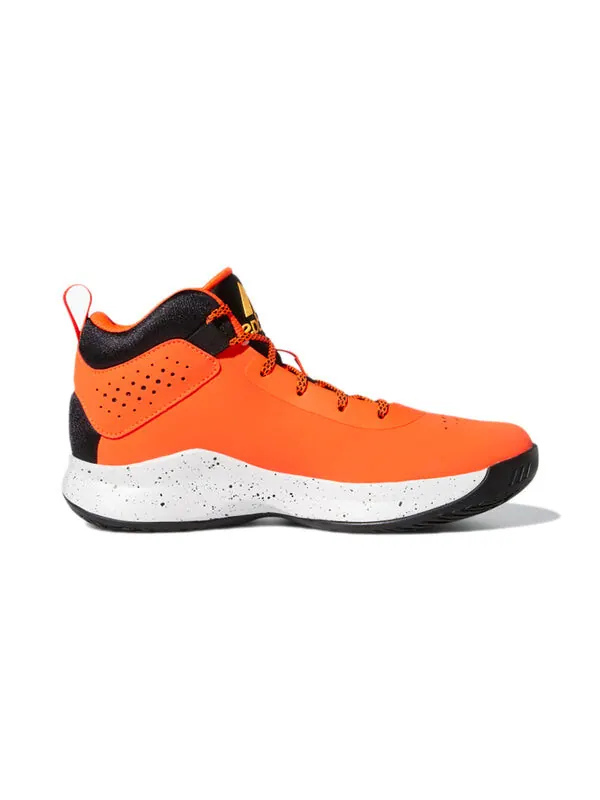 Кроссовки adidas Cross Em Up 5 Wide K — изображение 2 из 4, оранжевый/черный