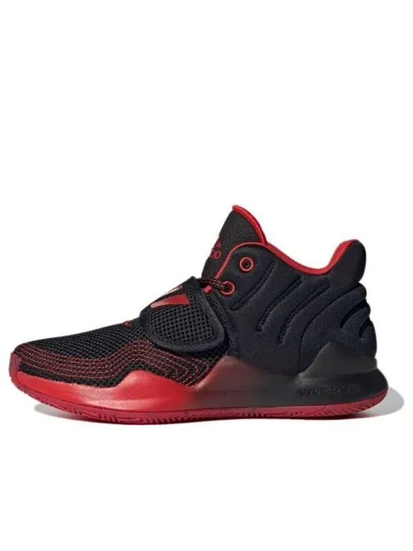 Кроссовки deep threat primeblue j Adidas — изображение 1 из 4, черный/красный