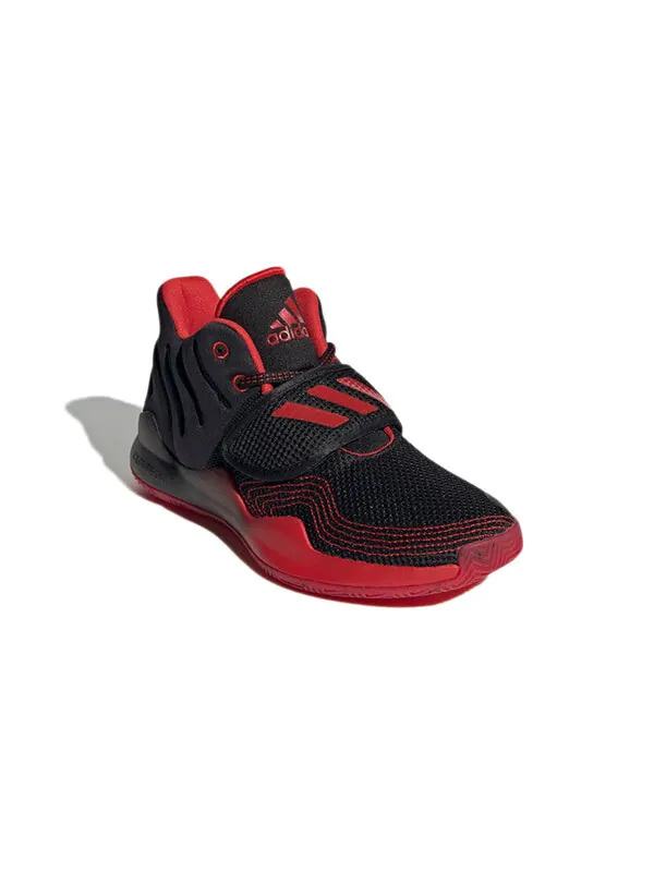 Кроссовки deep threat primeblue j Adidas — изображение 3 из 4, черный/красный
