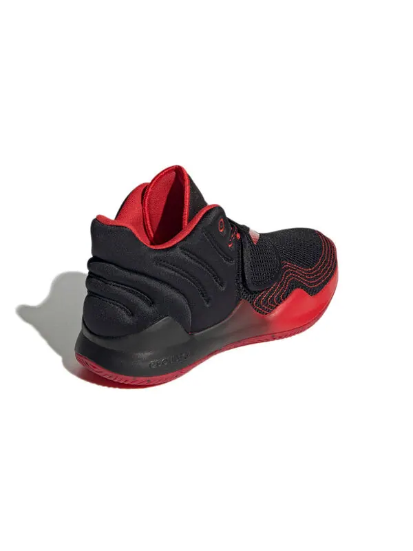 Кроссовки deep threat primeblue j Adidas — изображение 4 из 4, черный/красный