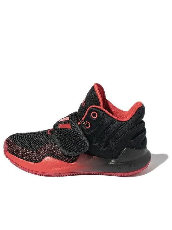 Кроссовки deep threat primeblue Adidas — изображение 1 из 4, черный/красный/черный