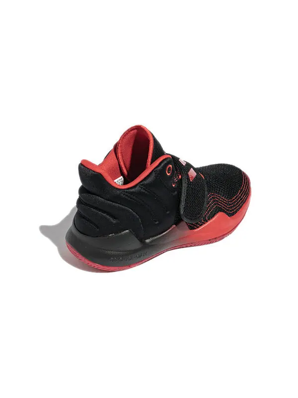 Кроссовки deep threat primeblue Adidas — изображение 4 из 4, черный/красный/черный
