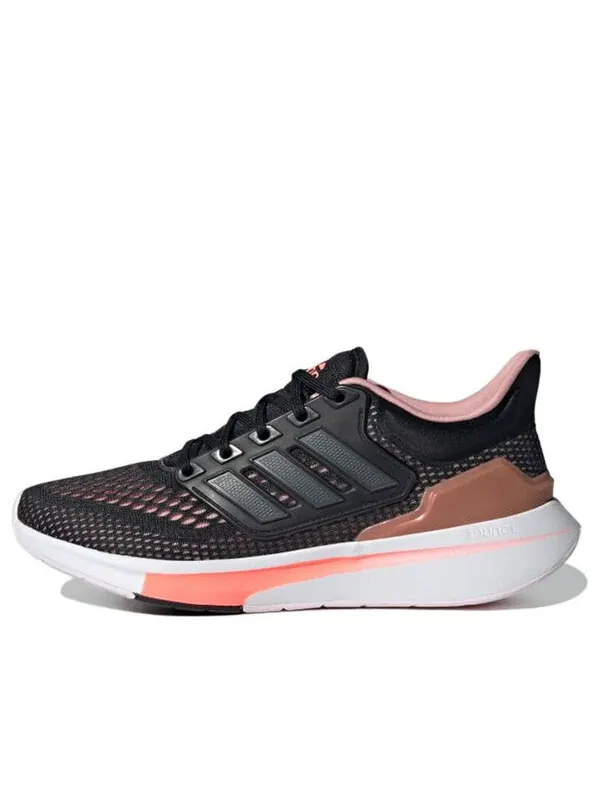 Кроссовки eq21 run Adidas — изображение 1 из 4, черный/розовый
