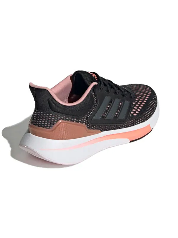 Кроссовки eq21 run Adidas — изображение 4 из 4, черный/розовый