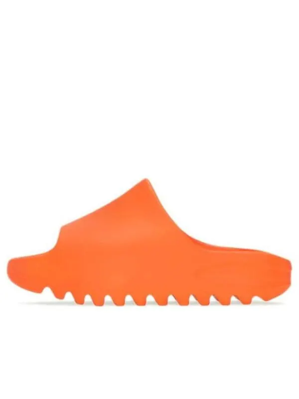 Тапочки слайд детские Adidas Yeezy — изображение 1 из 4, оранжевый