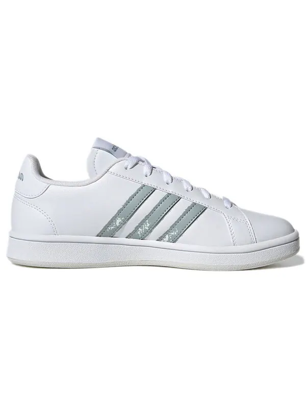 Кроссовки neo grand court Adidas — изображение 2 из 4, белый/синий
