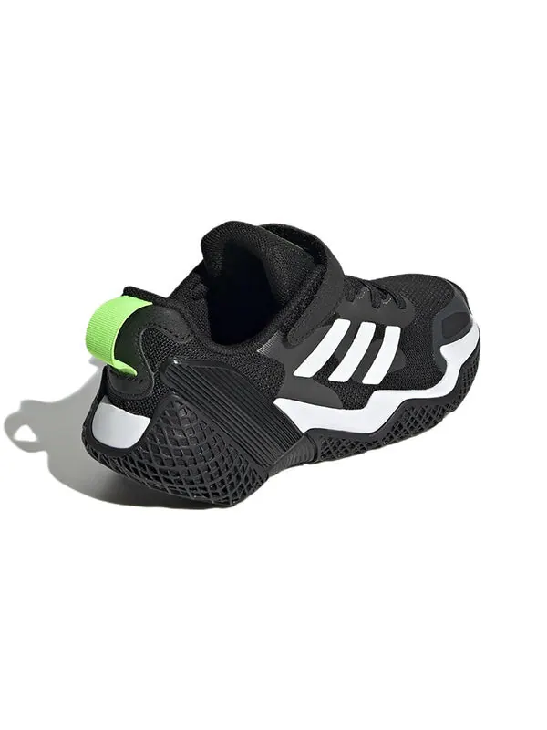 Кроссовки 4uture runner sport j 'black white' Adidas — изображение 4 из 4, черный/белый