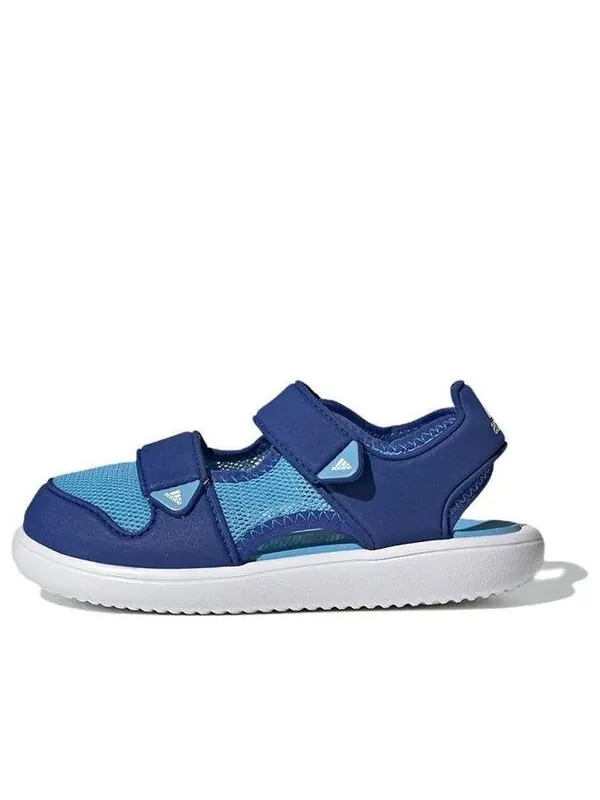 Сандалии (PS) adidas Comfort Cozy Breathable Blue Sandals — изображение 1 из 4, синий