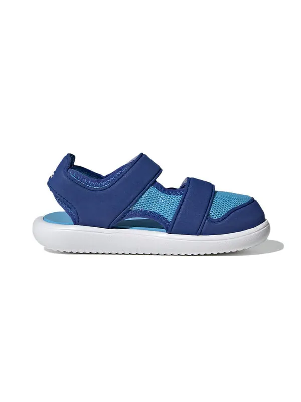 Сандалии (PS) adidas Comfort Cozy Breathable Blue Sandals — изображение 2 из 4, синий