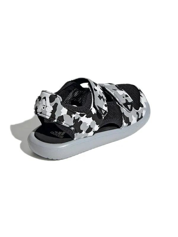 Сандалии (PS) adidas Comfort Casual Sports Black Gray Sandals 'Black Gray' — изображение 4 из 4, черный/серый