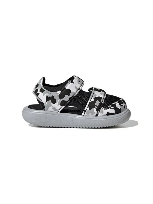 Сандалии (TD) adidas Water Sandal Ct I Breathable Casual Sports Sandals Black — изображение 2 из 4, черный