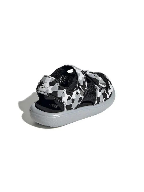 Сандалии (TD) adidas Water Sandal Ct I Breathable Casual Sports Sandals Black — изображение 4 из 4, черный