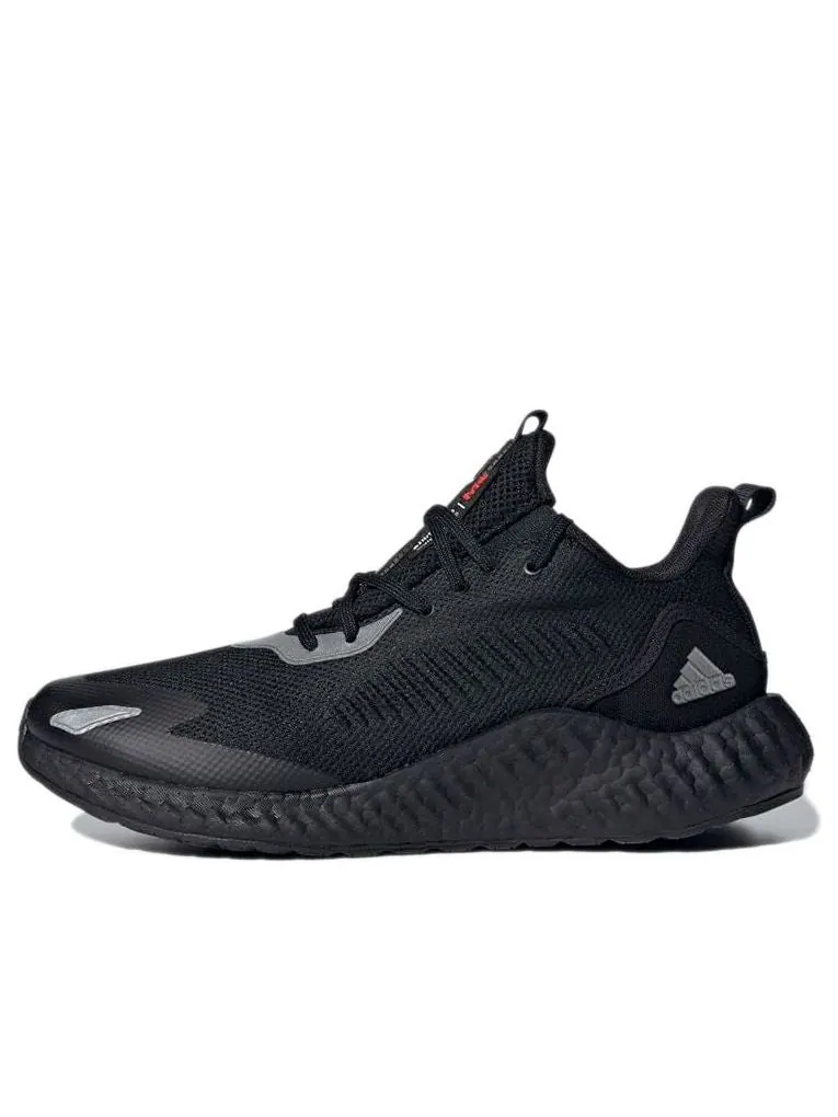 Беговые кроссовки adidas Alphaboost Utility 'Black Night Metallic' — изображение 1 из 6, черный
