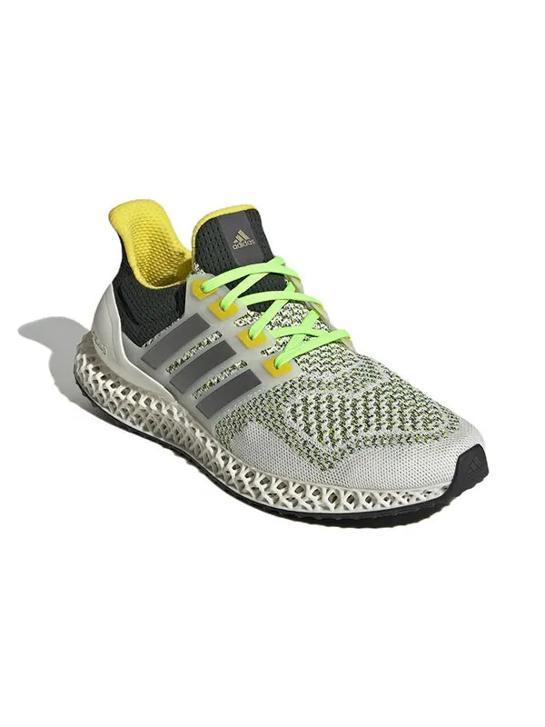 Кроссовки ultra 4d 'white night metallic' Adidas — изображение 2 из 4, серый/зеленый