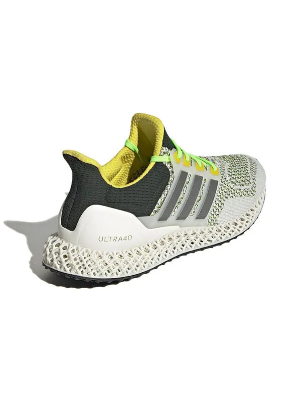 Кроссовки ultra 4d 'white night metallic' Adidas — изображение 3 из 4, серый/зеленый