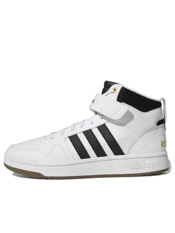 Кроссовки postmove mid 'white gold metallic' Adidas — изображение 1 из 4, белый/черный