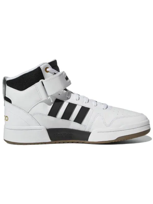 Кроссовки postmove mid 'white gold metallic' Adidas — изображение 2 из 4, белый/черный