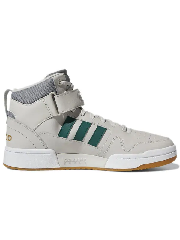 Кроссовки neo postmove mid Adidas — изображение 2 из 4, серый//белый