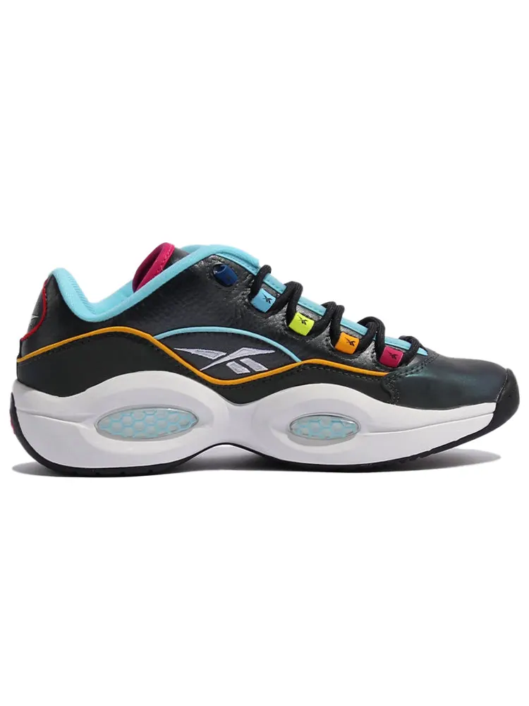 Кроссовки Reebok Question Low x Just Dance 'Black Iridescent' — изображение 2 из 5, черный