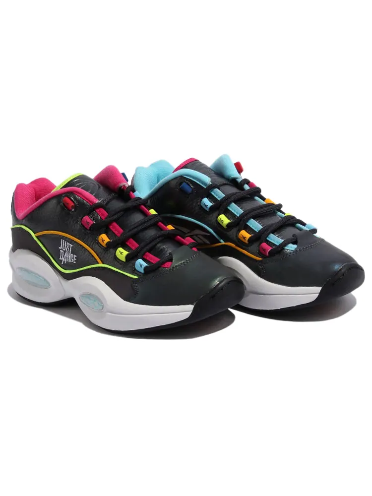 Кроссовки Reebok Question Low x Just Dance 'Black Iridescent' — изображение 3 из 5, черный