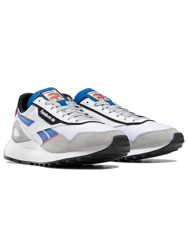 Кроссовки keith haring x classic leather legacy az 'dancing figures heel print' Reebok — изображение 3 из 4, белый/синий
