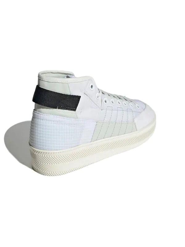 Кроссовки parley x nizza высокие Adidas — изображение 4 из 4, белый/белый
