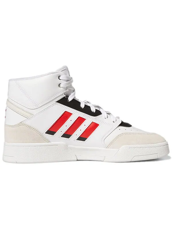 Кроссовки drop step xl Adidas — изображение 2 из 4, белый/серый/красный