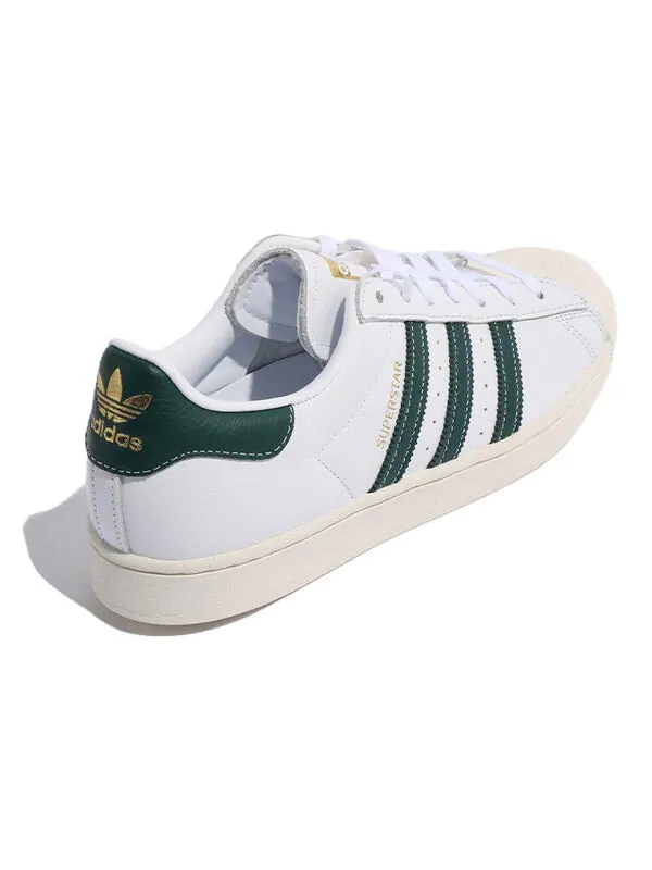 Кроссовки суперзвезда Adidas — изображение 4 из 4, белый/зеленый