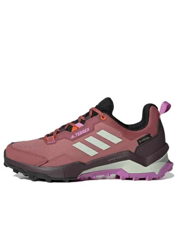 Кроссовки terrex ax4 gore-tex hiking 'burgundy' Adidas — изображение 1 из 4, бордовый/черный/зеленый
